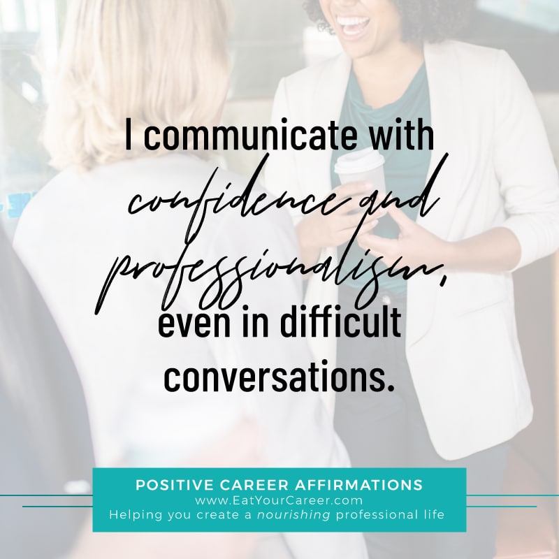 Positive Career Affirmation #13